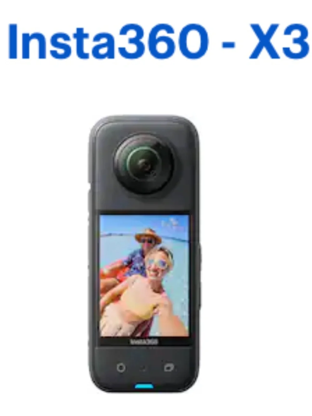 Insta 360 Camera with 256 GB Memory Disk & Selfie Stick